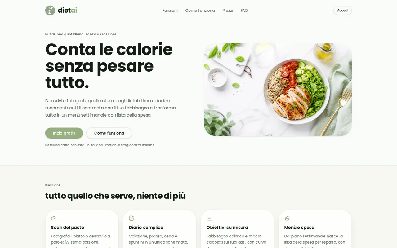 Home page di dietai